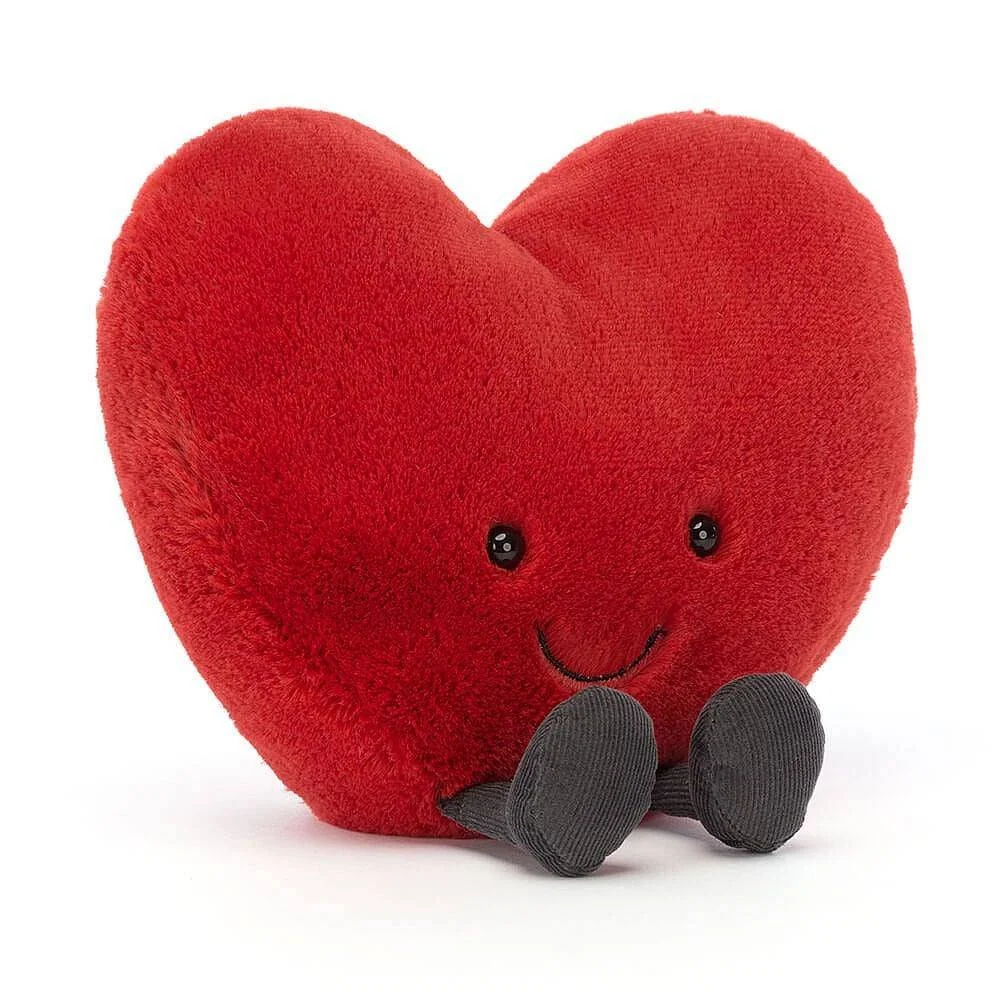 Φωτογραφία προϊόντος: A3RH Λούτρινο Jellycat Amuseable Red Heart 17x19cm