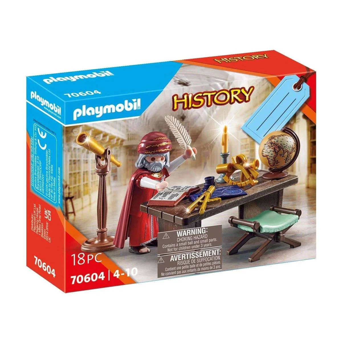 Φωτογραφία προϊόντος: 70604 Playmobil History Astronomer Gift Set