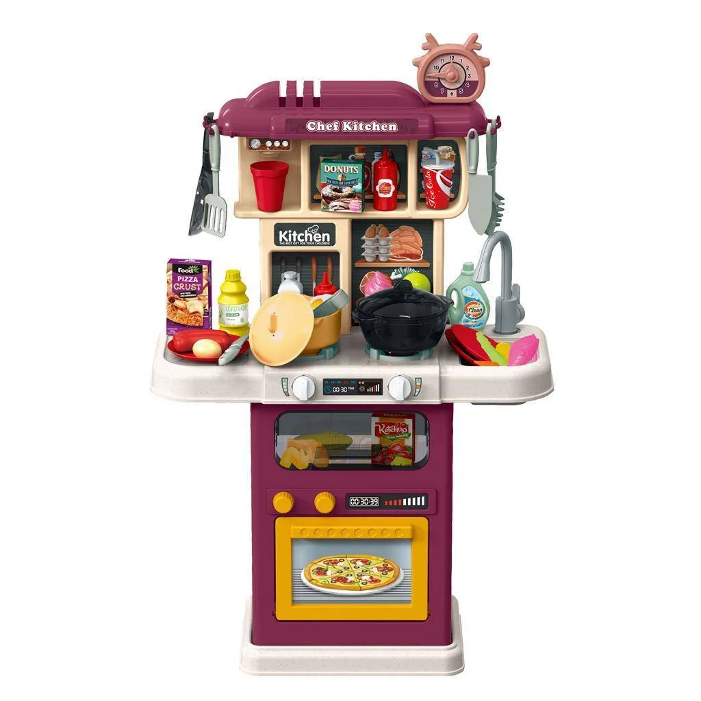 Φωτογραφία προϊόντος: Luna Toys ΚΟΥΖΙΝΑ 64ΤΕΜ ΜΕ ΦΩΣ ΚΑΙ ΜΟΥΣΙΚΗ 60x9x45cm ΚΟΚΚΙΝΗ LUNA