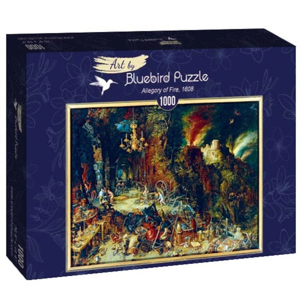 Φωτογραφία προϊόντος: Bluebird 60091 Puzzle Jan Brueghel the Elder - Allegory of Fire 1000τεμ