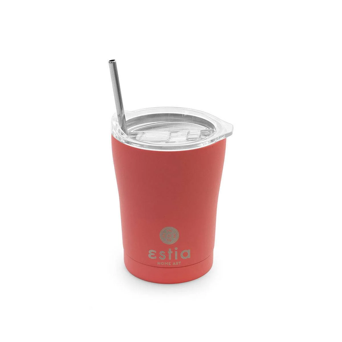 Φωτογραφία προϊόντος: estia ΘΕΡΜΟΣ COFFEE MUG ME ΚΑΛΑΜΑΚΙ +amp; ΒΟΥΡΤΣΑ ΚΑΘΑΡΙΣΜΟΥ 350ml ΠΟΡΤΟΚΑΛΙ