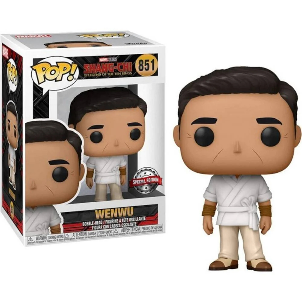 Φωτογραφία προϊόντος: Funko Pop! Marvel - Shang-Chi - WenWu #851 Bobble-Head Special Edition (Exclusive)Vinyl Figure