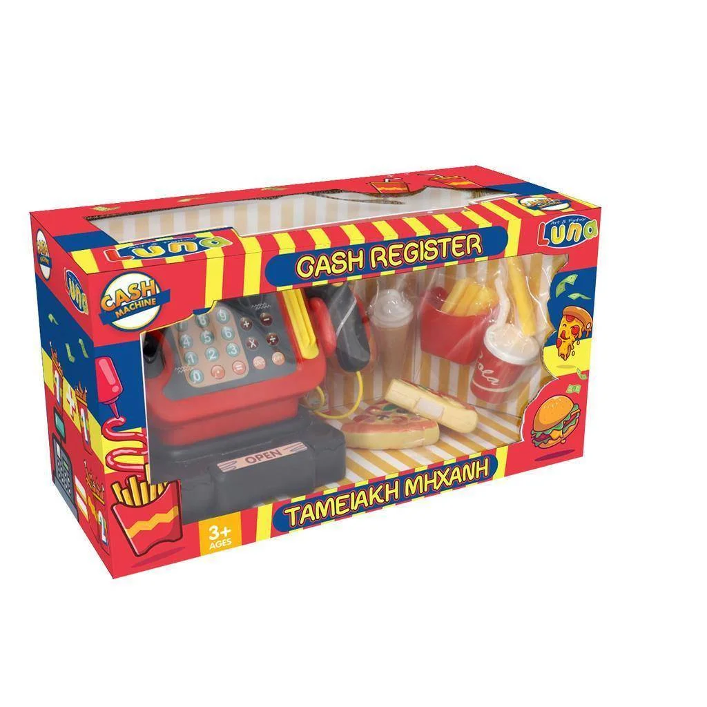 Φωτογραφία προϊόντος: Luna Toys ΤΑΜΕΙΑΚΗ ΜΗΧΑΝΗ ΠΙΤΣΑ 39,5x17x21cm LUNA