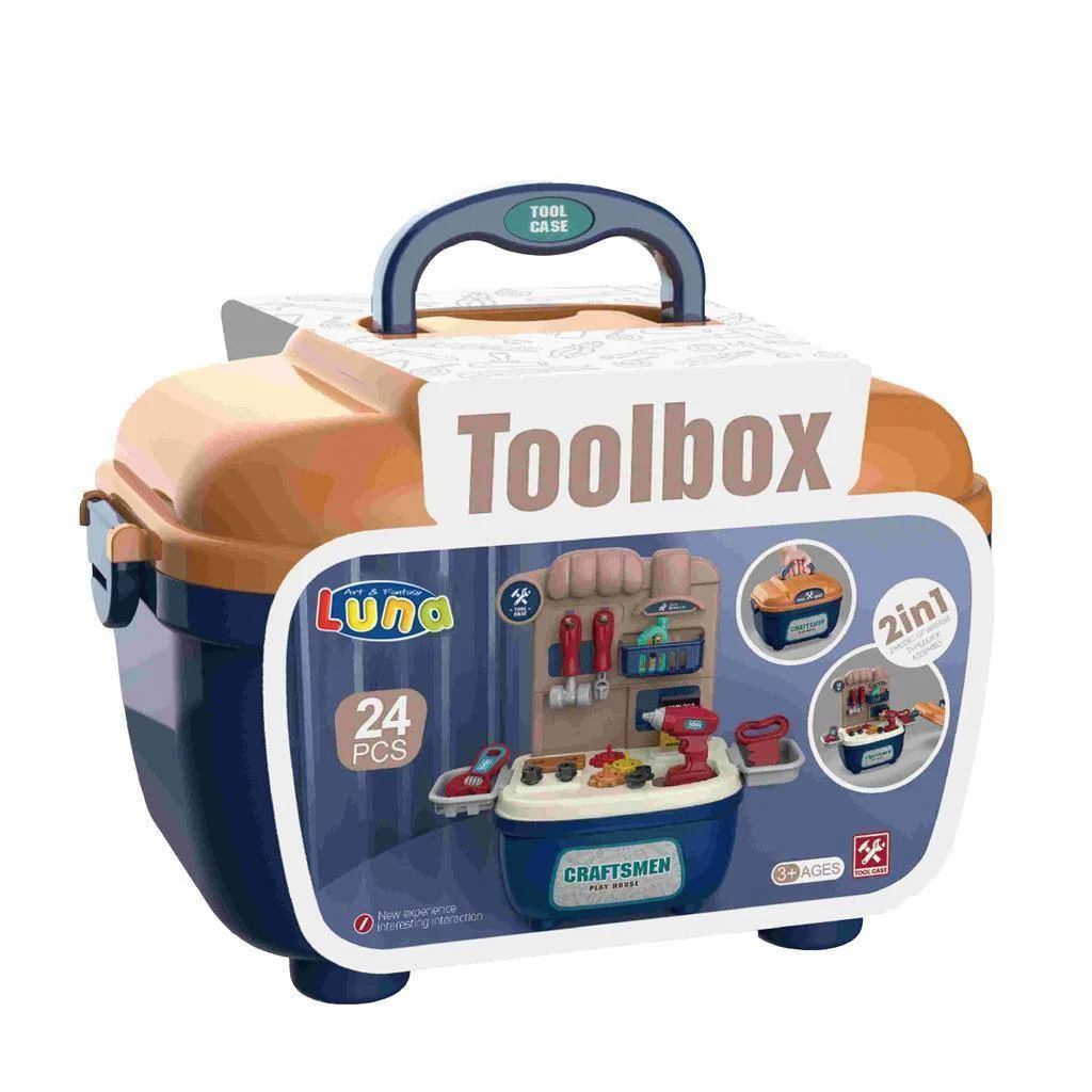 Φωτογραφία προϊόντος: Luna Toys ΒΑΛΙΤΣΑΚΙ ΕΡΓΑΛΕΙΑ LUNA 15,6x11,8x12cm