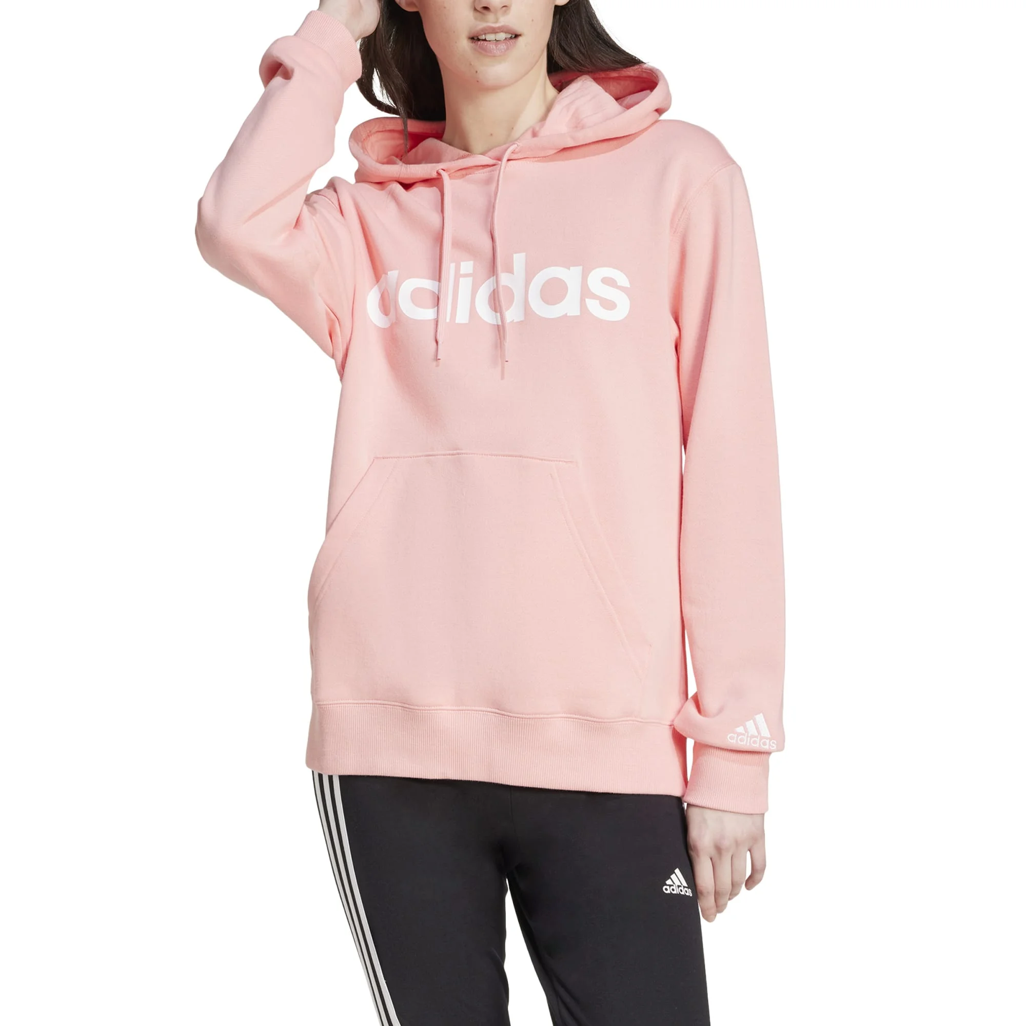 Φωτογραφία προϊόντος: Adidas Essentials Linear Hoodie IY9186 Ροζ