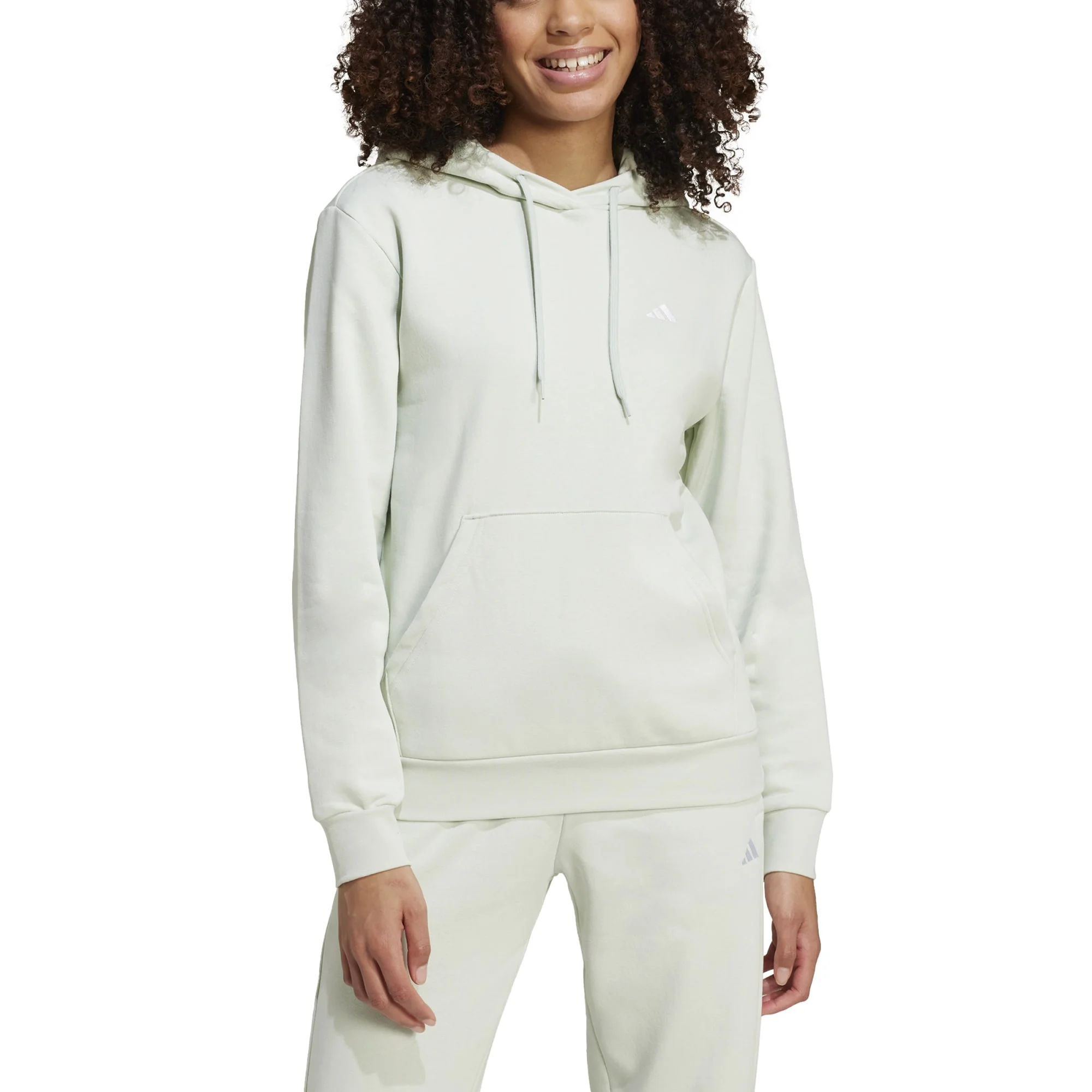 Φωτογραφία προϊόντος: Adidas Essentials Small Logo Feel Cozy Hoodie IY1651 Βεραμάν