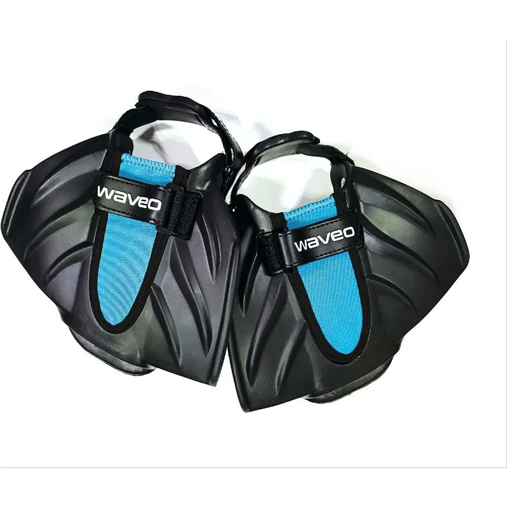 Φωτογραφία προϊόντος: Waveo Swim Fins Βατραχοπέδιλα Ρυθμιζόμενα - Black/Blue 006.30646/BLKBL