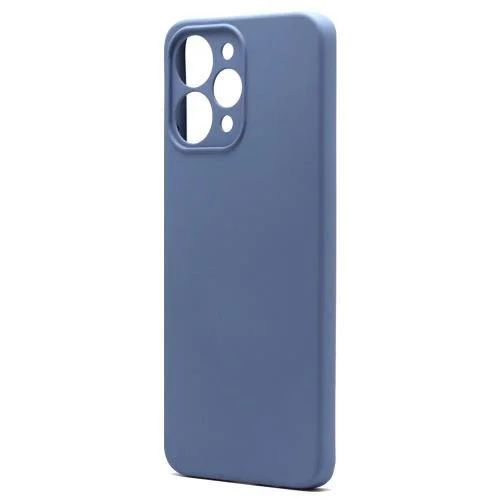Φωτογραφία προϊόντος: Θήκη Liquid Silicon inos Xiaomi Redmi 12 L-Cover Ματ Γκρι-Μπλε N62621
