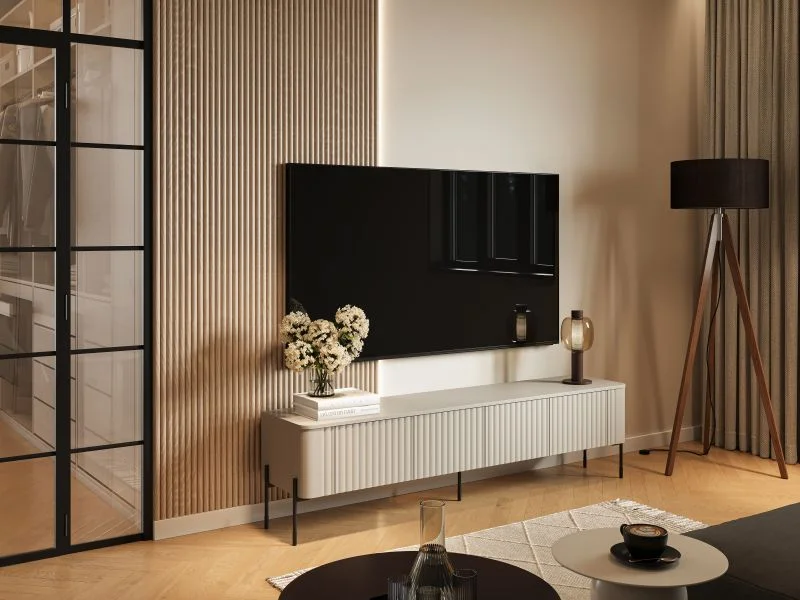 Φωτογραφία προϊόντος: DIOMMI VERA TV stand 190 black ( 1 pcs. = 1 box )