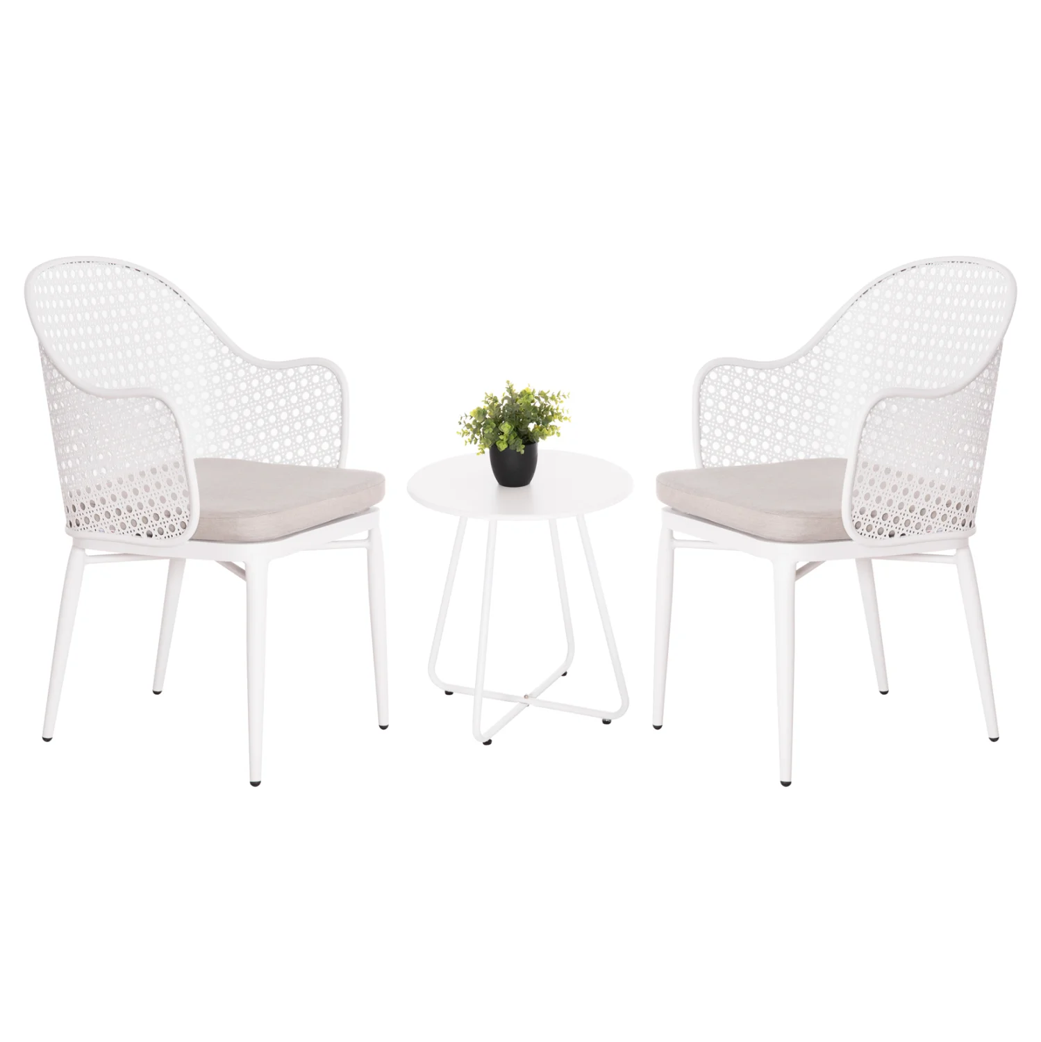 Φωτογραφία προϊόντος: b2b markt ΣΕΤ LOUNGE 3TMX ΕΞ.ΧΩΡΟΥ OREGO HM21107.02 ΑΛΟΥΜΙΝΙΟ & ΜΕΤΑΛΛΟ ΣΕ ΛΕΥΚΟ