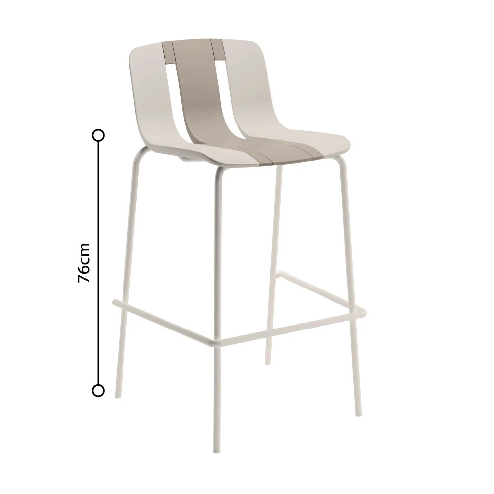 Φωτογραφία προϊόντος: Liberta ART ΣΚΑΜΠΟ BAR ΜΠΕΖ OFF WHITE 51x44x105cm - PP - 51Μx44Πx105Υ