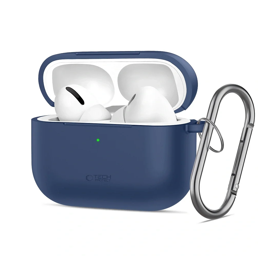 Φωτογραφία προϊόντος: Tech-Protect Θήκη Σιλκόνης Hook Apple AirPods Pro 3 Navy Blue
