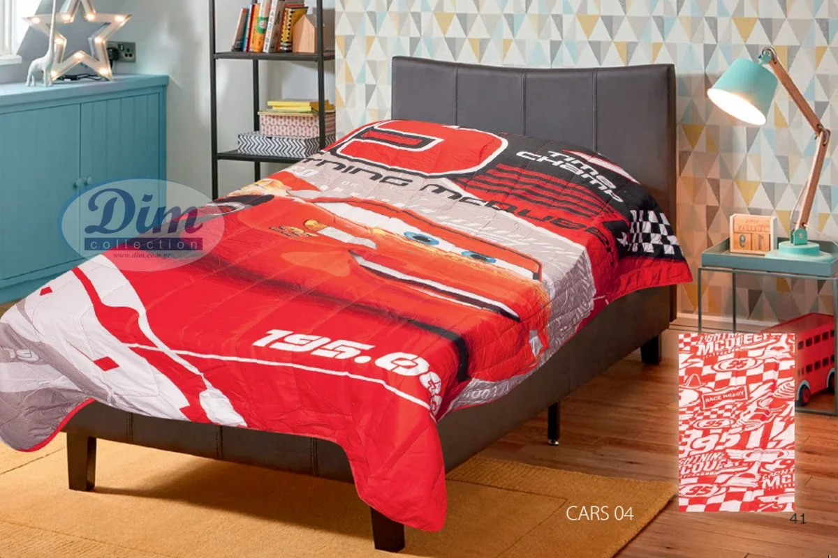 Φωτογραφία προϊόντος: DISNEY DIMcol ΠΑΠΛΩΜΑ DISNEY CARS 04 160X250 Digital Print Microfiber 100%