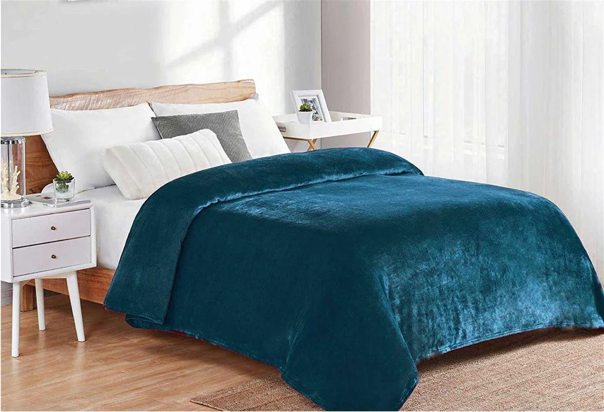 Φωτογραφία προϊόντος: DIMcol ΚΟΥΒΕΡΤΑ CORAL FLEECE Polyester 160X220 Μονόχρωμη 03 Petrol