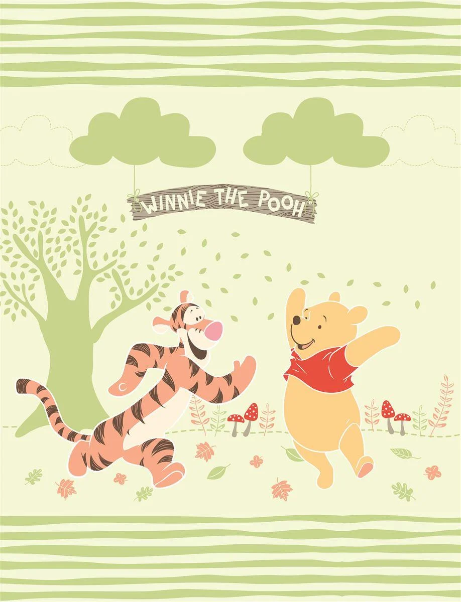 Φωτογραφία προϊόντος: DISNEY DIMcol ΚΟΥΒΕΡΤΑ DISNEY WINNIE 02 FOREST 110Χ140 Digital Print