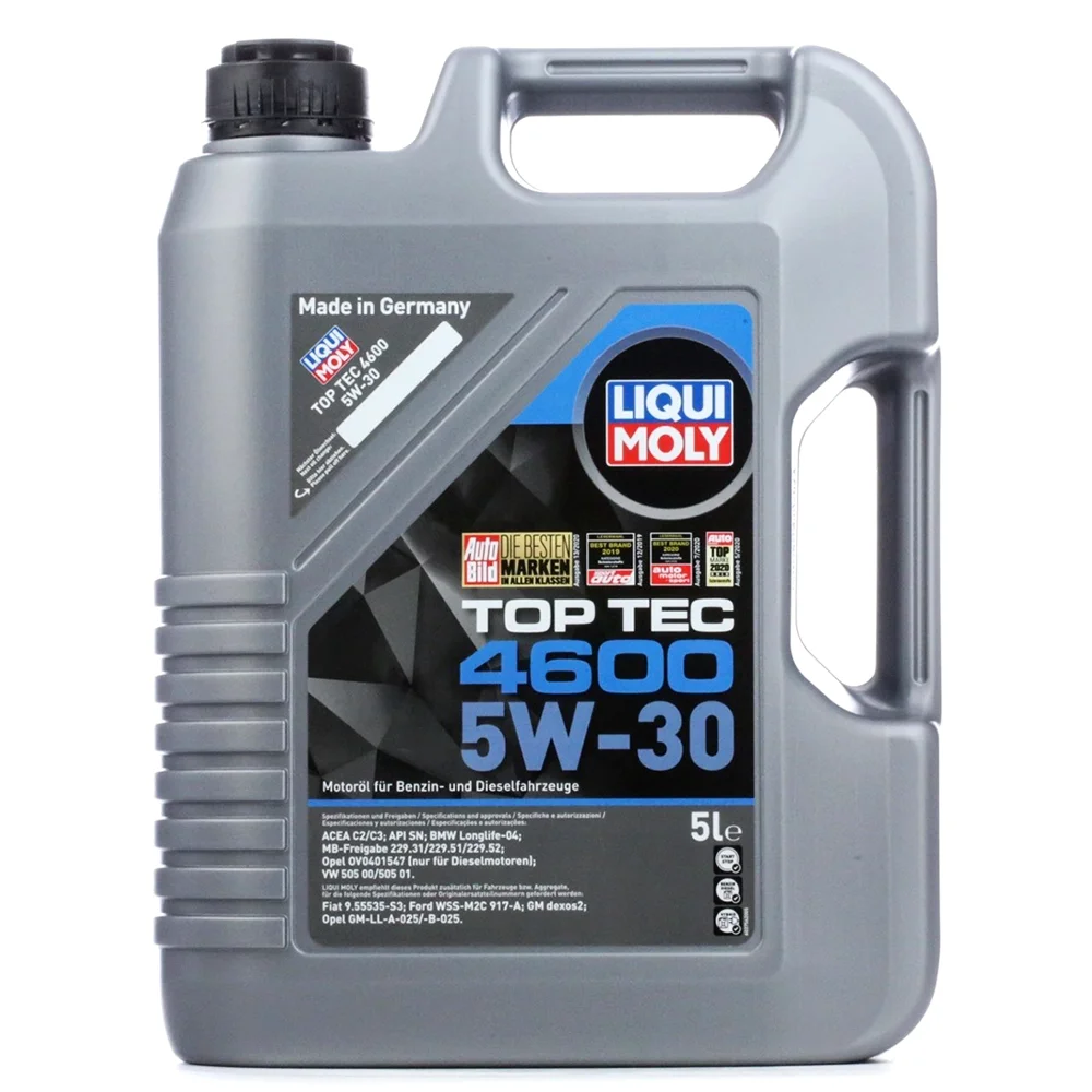 Φωτογραφία προϊόντος: Λάδι LIQUI MOLY TOP TEC 4600 5W30 5lt
