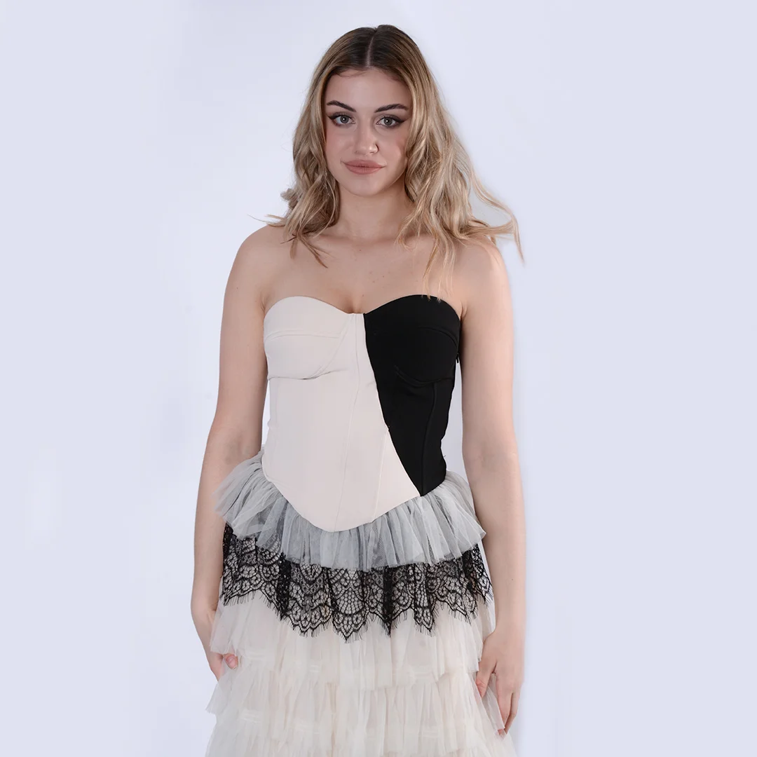 Φωτογραφία προϊόντος: Trilogy Carla Corset TR24015 Ecru - Black