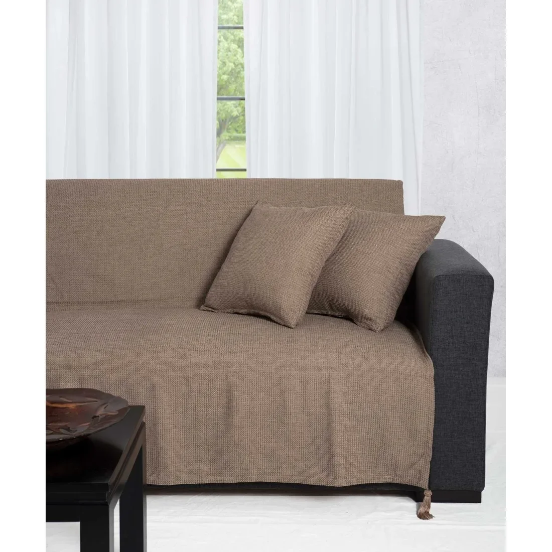 Φωτογραφία προϊόντος: Ριχτάρι Διθέσιου Silk Fashion 9925 Σπαγγί 180x250