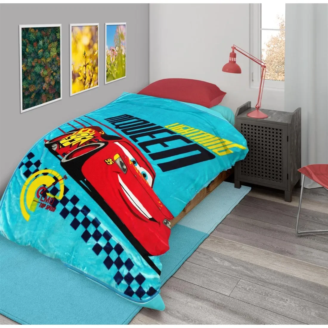 Φωτογραφία προϊόντος: Κουβέρτα Βελουτέ Μονή Disney Home Cars 513 160X220 Digital Print