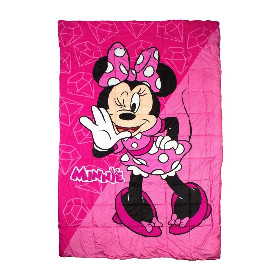 Φωτογραφία προϊόντος: Κουβερτοπάπλωμα Flannel-Sherpa Disney Home Minnie 15 160X250 Fuchsia-Pink