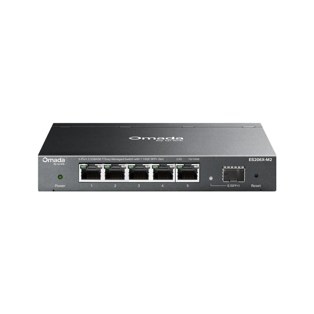 Φωτογραφία προϊόντος: TP-LINK SWITCH Omada 5-Port 2.5GBASE-T Easy Managed with 1 10GE SFP+ Slot