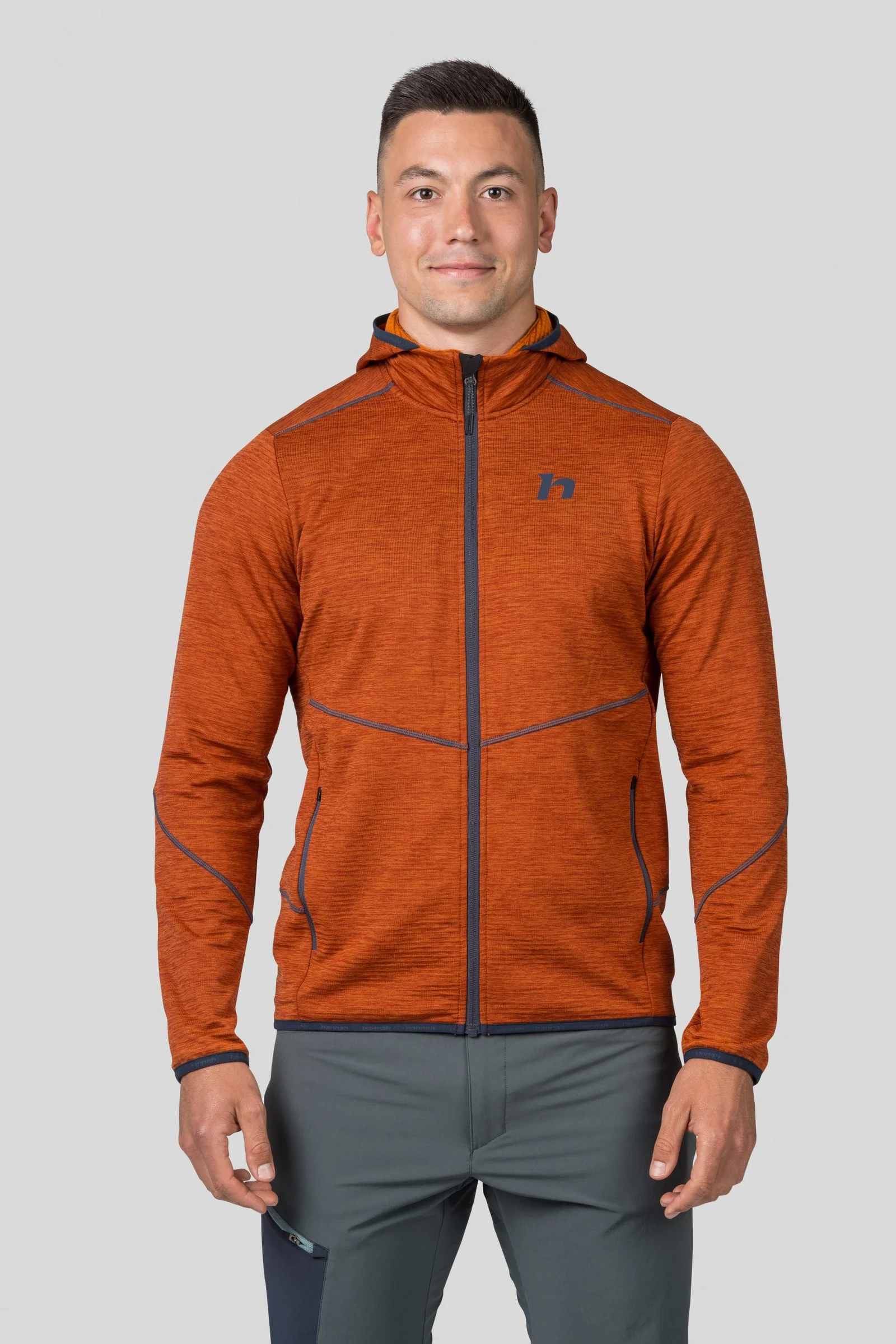 Φωτογραφία προϊόντος: DAMAR HOODY SWEATSHIRT BURNT ORANGE MEL HANNAH