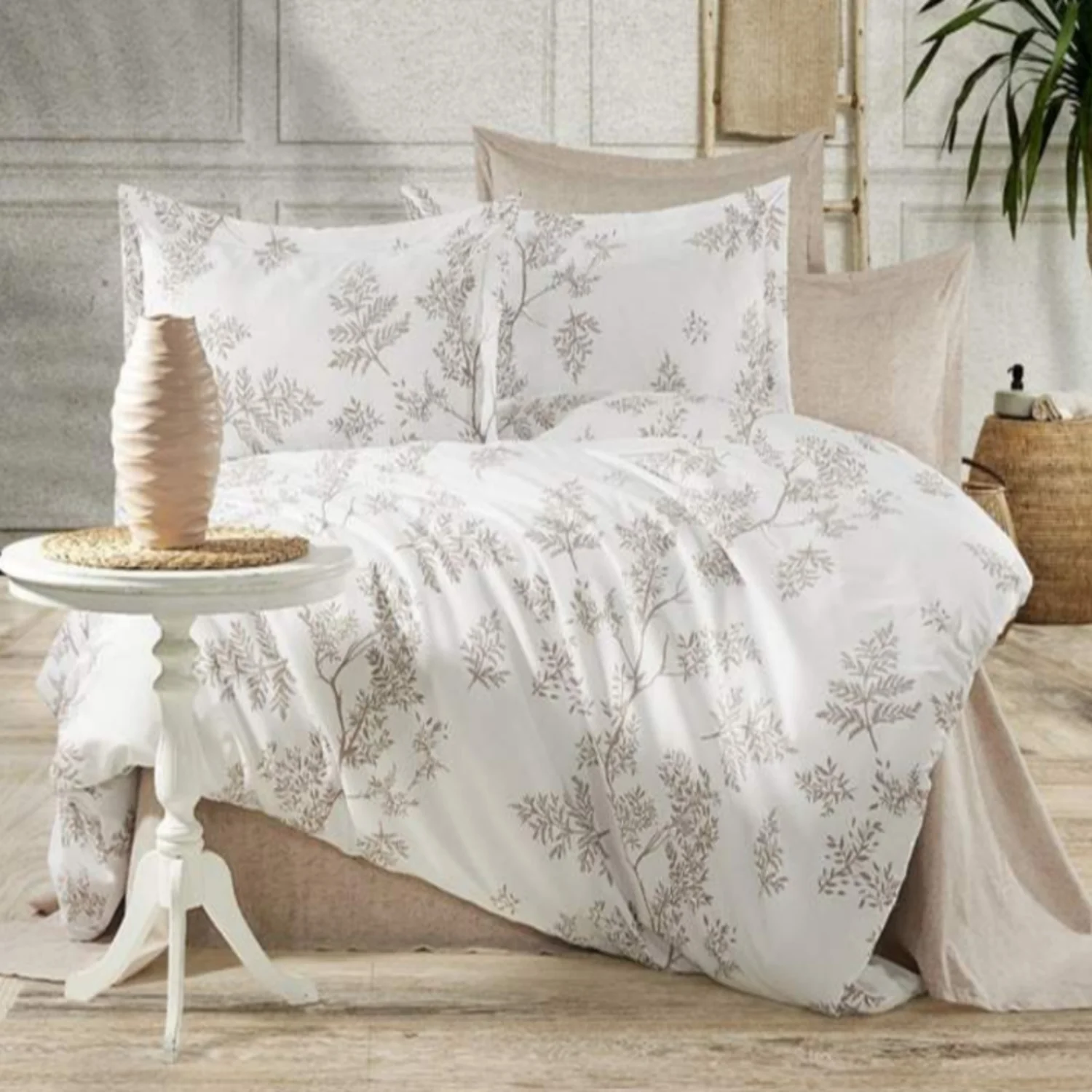 Φωτογραφία προϊόντος: MayHome Σετ Πάπλωμα Polycotton Υπέρδιπλο (Π: 220cm x Μ: 240cm) – 2520746514 Floral