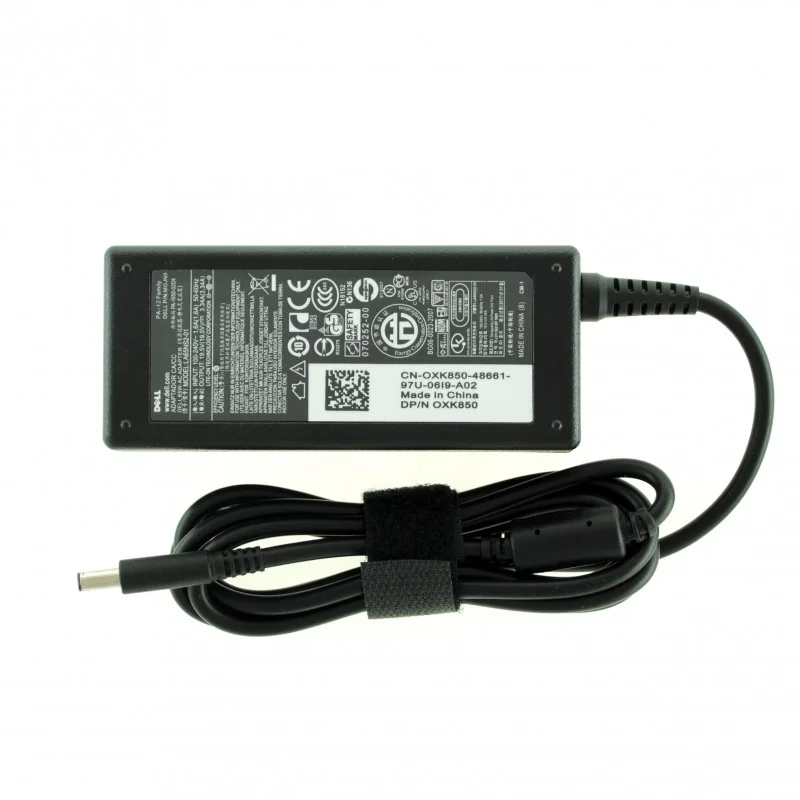 Φωτογραφία προϊόντος: Τροφοδοτικό Dell 19.5V 3.34A 65W 4.5*3.0mm με προαιρετικό καλώδιο τροφοδοσίας
