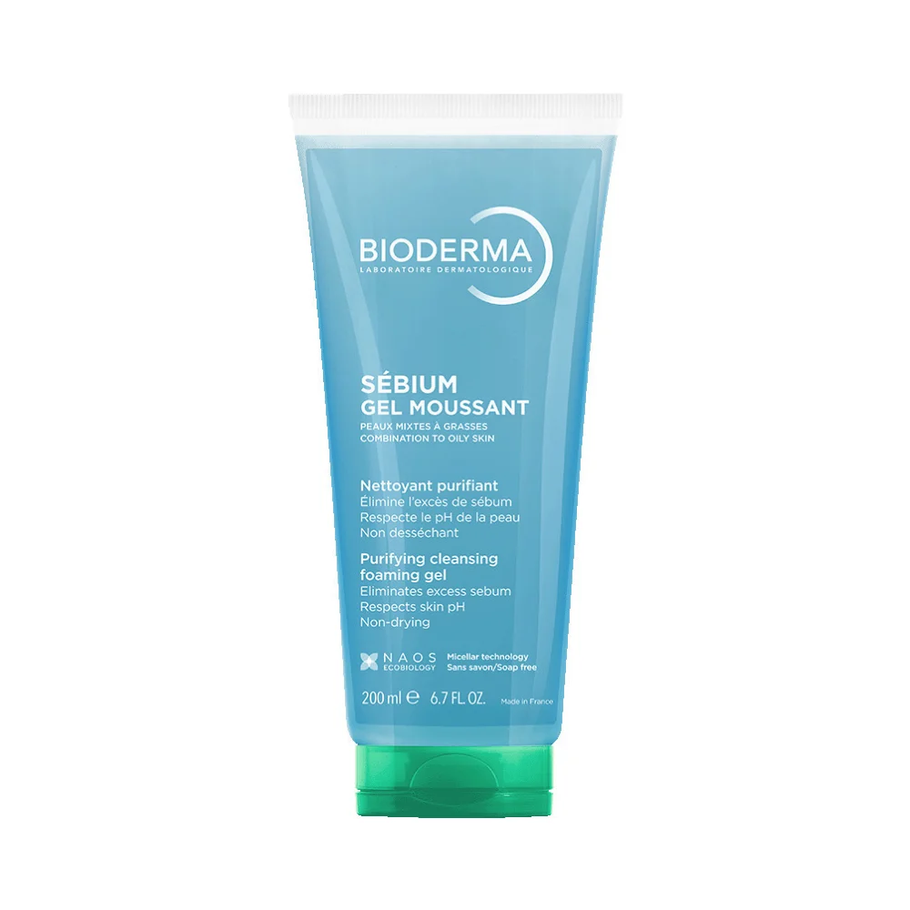 Φωτογραφία προϊόντος: BIODERMA Sebium Gel Moussant Εξυγιαντικό Gel Καθαρισμού για Λιπαρό Δέρμα με Τάση Ακμής (200ml)
