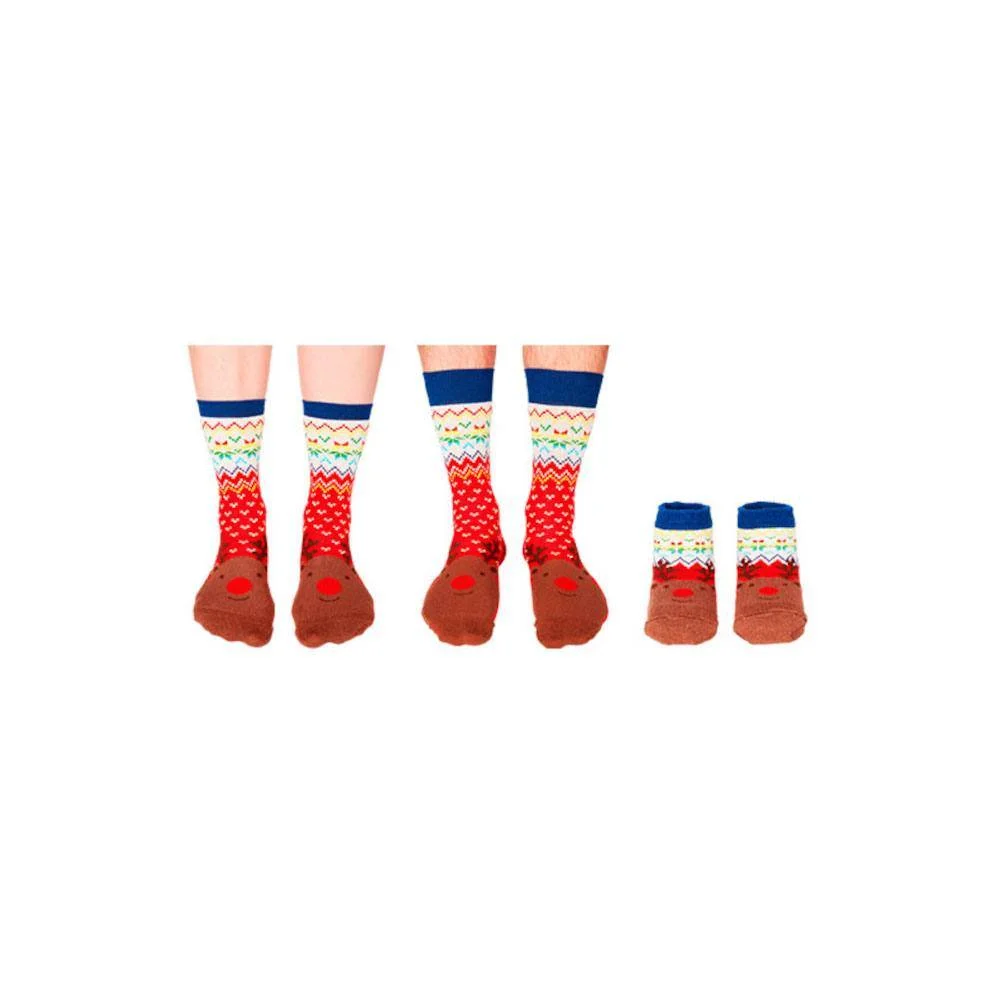 Φωτογραφία προϊόντος: UNITED ODD SOCKS Χριστουγεννιάτικες Κάλτσες Οικογενειακές "Τα Πρώτα Μας Χριστούγεννα"