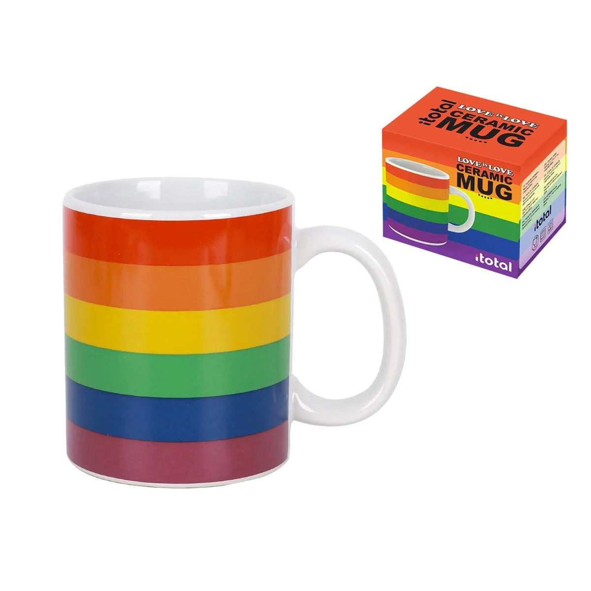 Φωτογραφία προϊόντος: ΚΟΥΠΑ TOTAL GIFT CERAMIC CUP LOVE IS LOVE