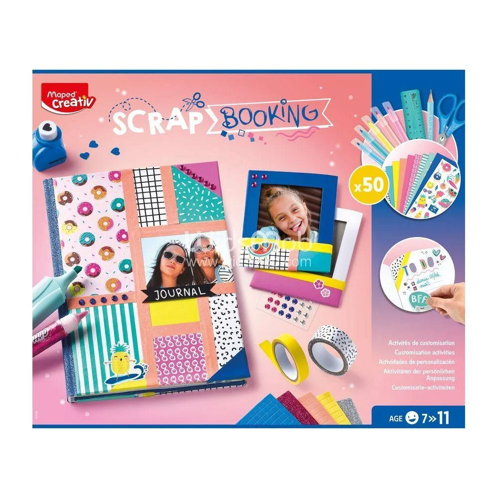 Φωτογραφία προϊόντος: Maped Creative Scrap Booking - Παιδικό Κουτί Λευκώματος