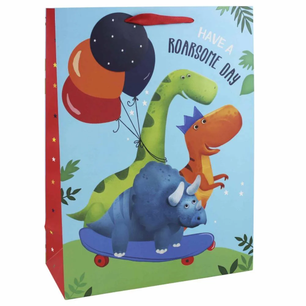 Φωτογραφία προϊόντος: clairefontaine ΤΣΑΝΤΑ XL DINO - DINO PARTY XL WIDE GUSS BAG 33x45,5x15cm