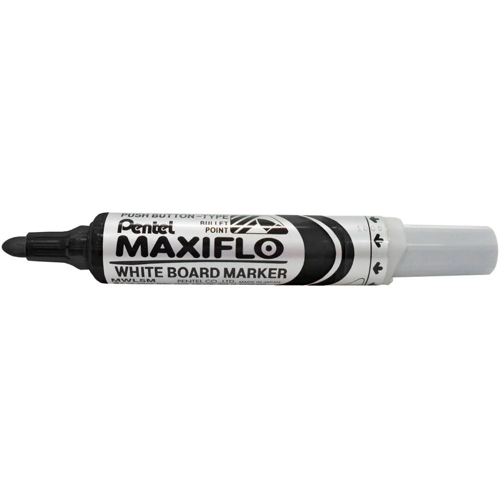 Φωτογραφία προϊόντος: MWL5M-A ΜΑΡΚΑΔΟΡΟΣ PENTEL ΥΓΡΟ ΜΕΛΑΝΙ ΠΙΝΑΚΟΣ ΜΑΥΡΟΣ