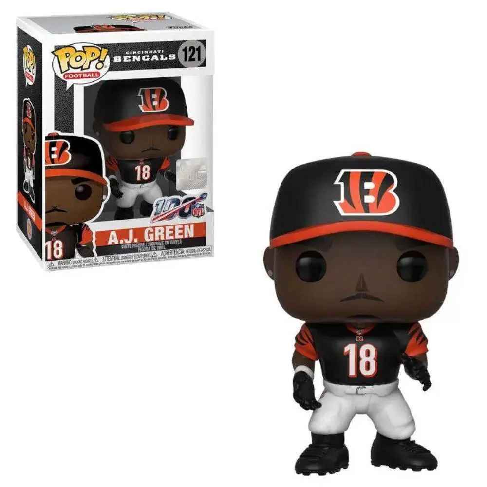 Φωτογραφία προϊόντος: Funko Pop! NFL: AJ Green Fountain (Black Jersey) #121 Vinyl Figure