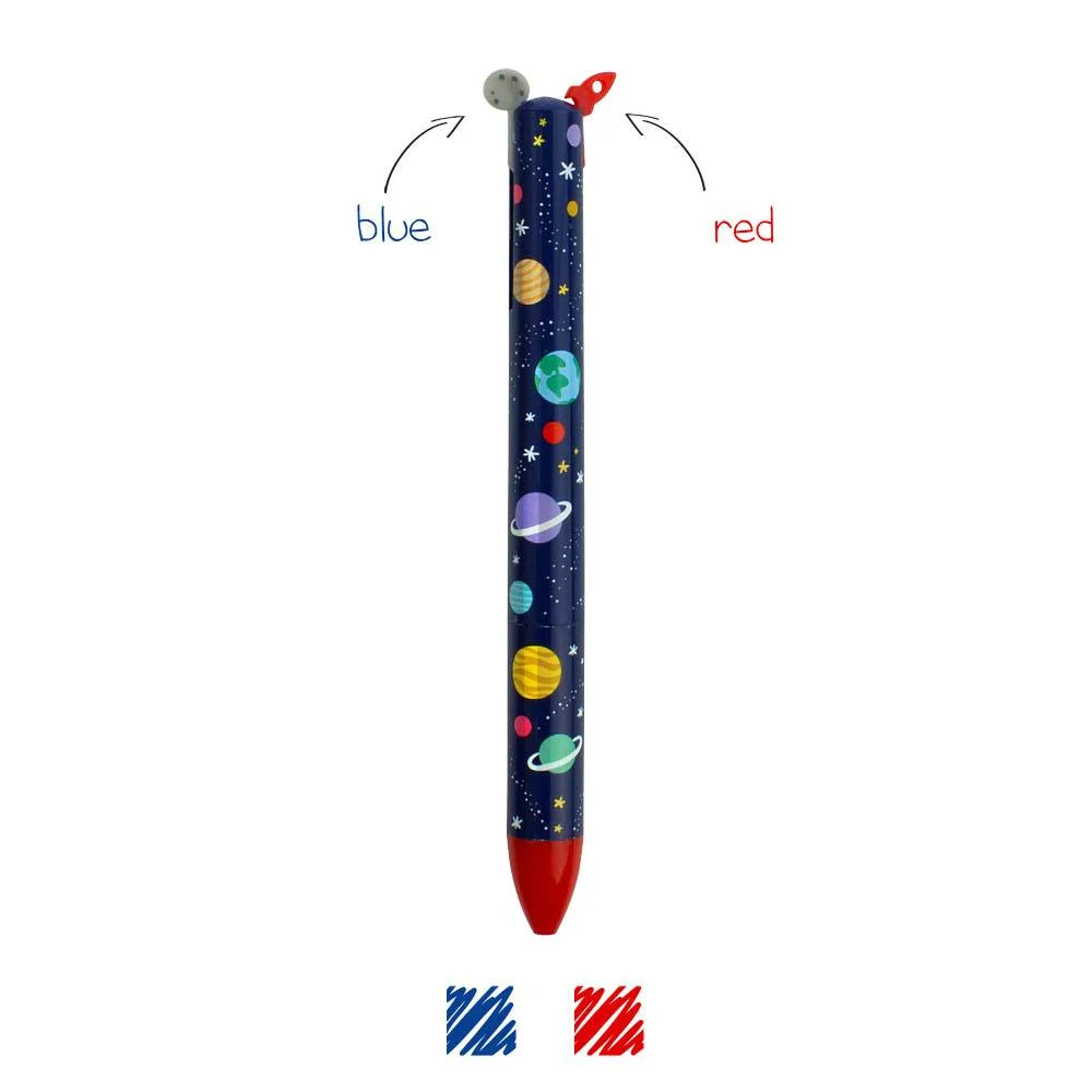 Φωτογραφία προϊόντος: Στυλό Ballpoint CLICK+amp;CLACK Legami CLICK0023 SPACE Μπλε/Κόκκινο