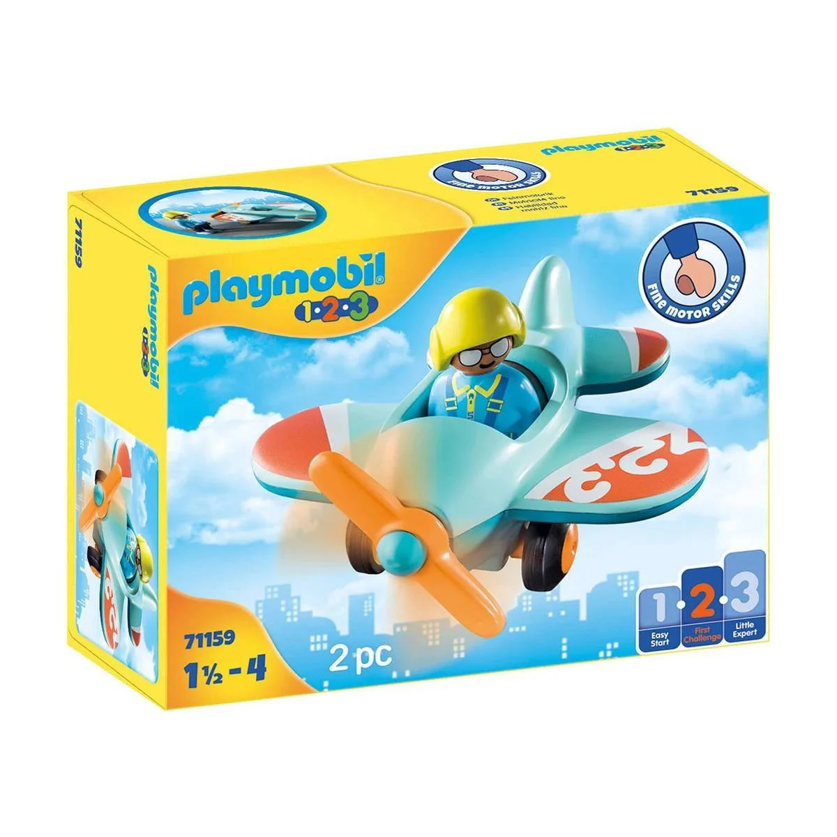 Φωτογραφία προϊόντος: Playmobil 71159 1.2.3 Πιλότος με αεροπλανάκι