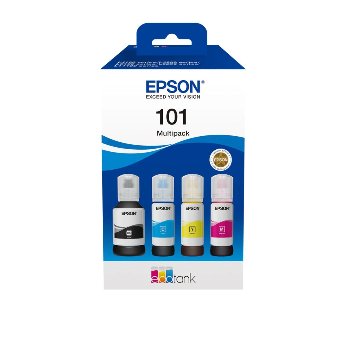 Φωτογραφία προϊόντος: Ink Epson T03V64A Black 127ml Cyan,Magenta, Yellow 70ml - C13T03V64A
