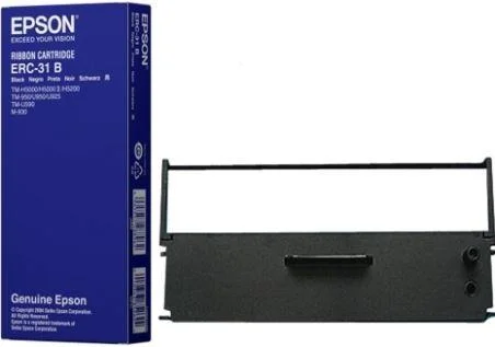 Φωτογραφία προϊόντος: Ribbon Epson C43S015369 ERC-31B Black - C43S015369