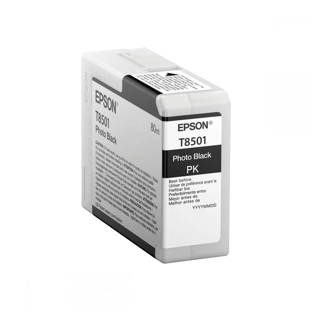 Φωτογραφία προϊόντος: Ink Epson T8501 C13T850100 Black - 80ml - C13T850100