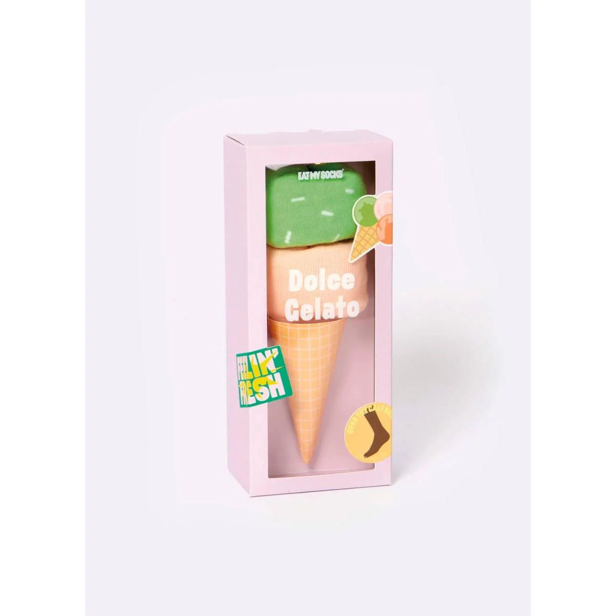 Φωτογραφία προϊόντος: Eat My Socks - Dolce Gelato Pink Green Πολύχρωμο
