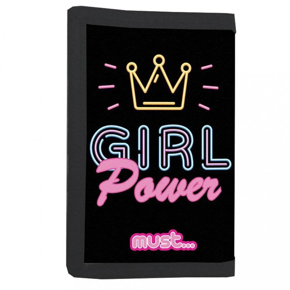 Φωτογραφία προϊόντος: Παιδικό Πορτοφόλι Girl Power Must 13x8x26cm