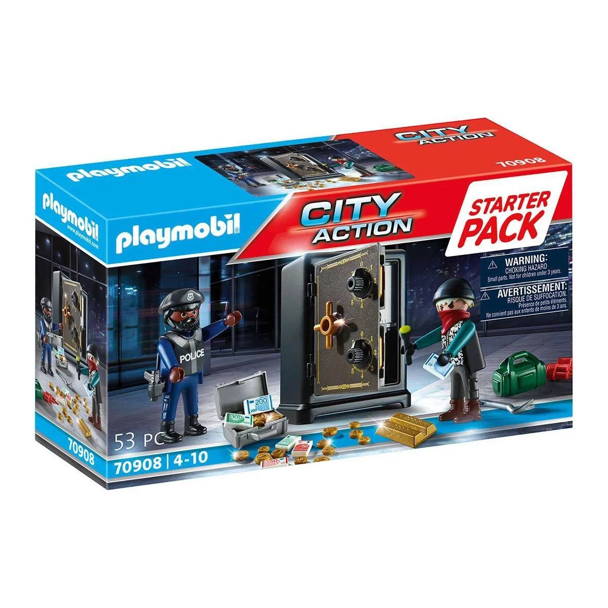 Φωτογραφία προϊόντος: Playmobil 70908 CITY Σύλληψη διαρρήκτη χρηματοκιβωτίου