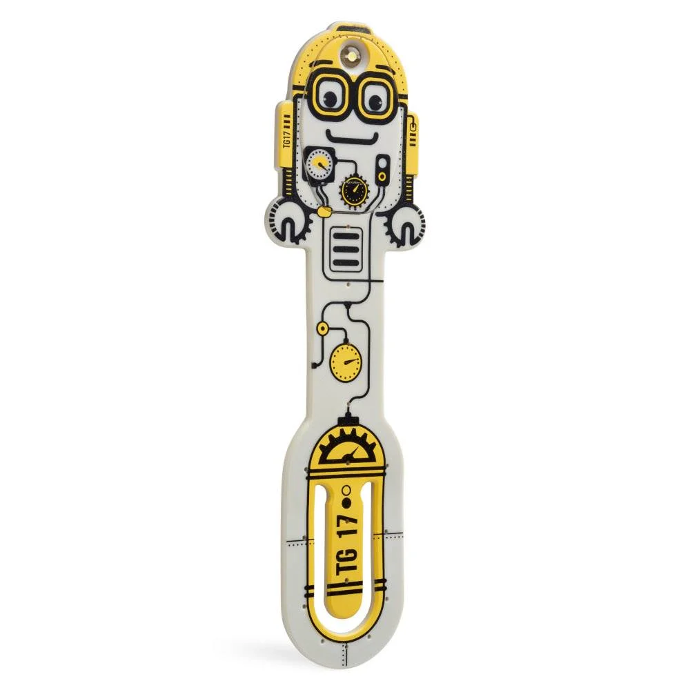 Φωτογραφία προϊόντος: Thinking Gifts Flexilight Pals Robot Grey - Φωτιστικό Σελιδοδείκτης