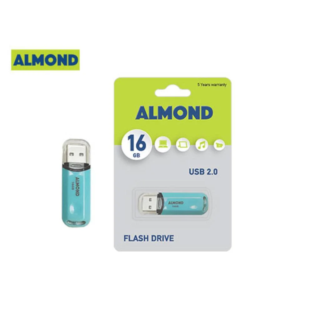 Φωτογραφία προϊόντος: ALMOND FLASH DRIVE USB 16GB PASTEL ΓΑΛΑΖΙΟ
