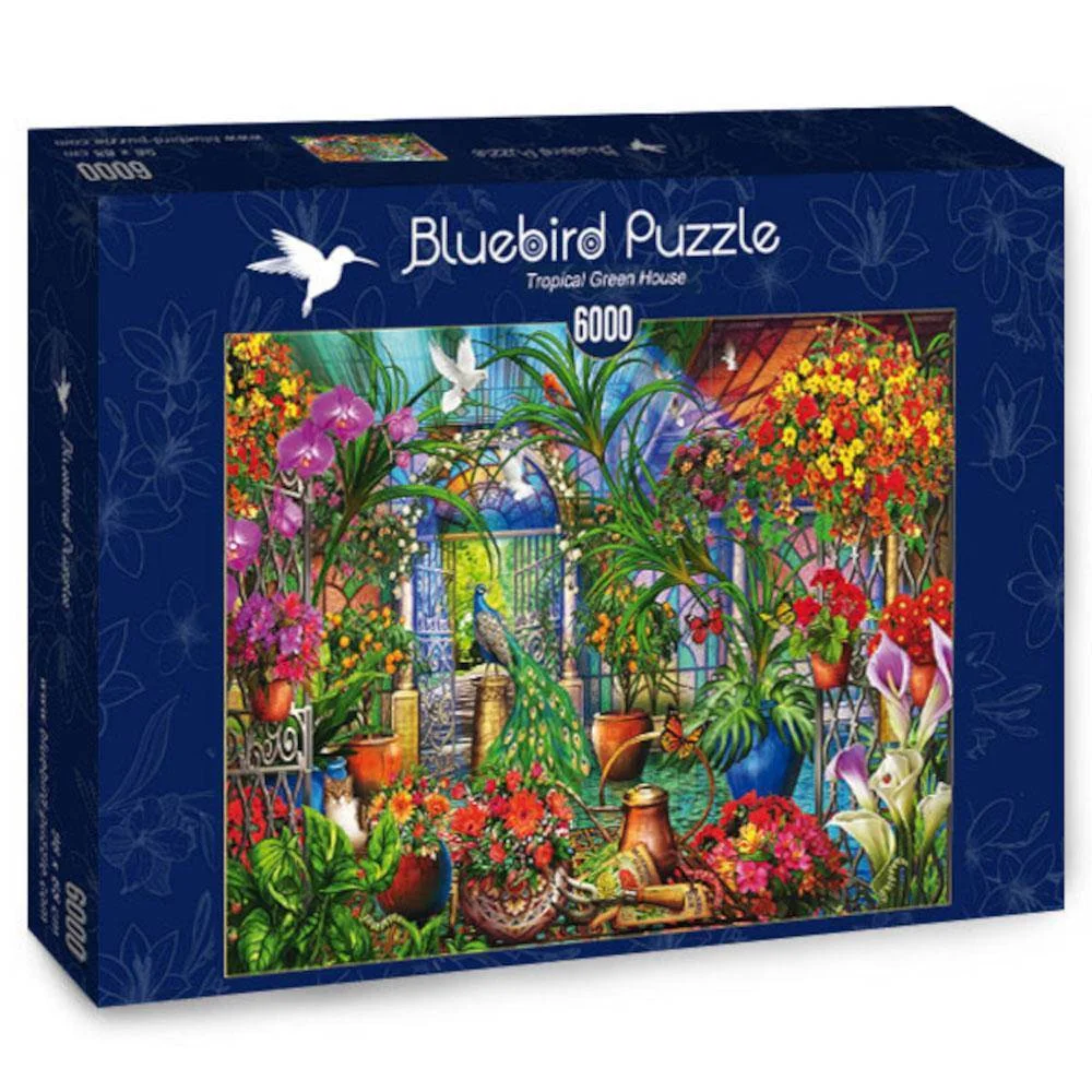 Φωτογραφία προϊόντος: Bluebird-70258-P-Tropical Green House - Puzzle 6000 pieces