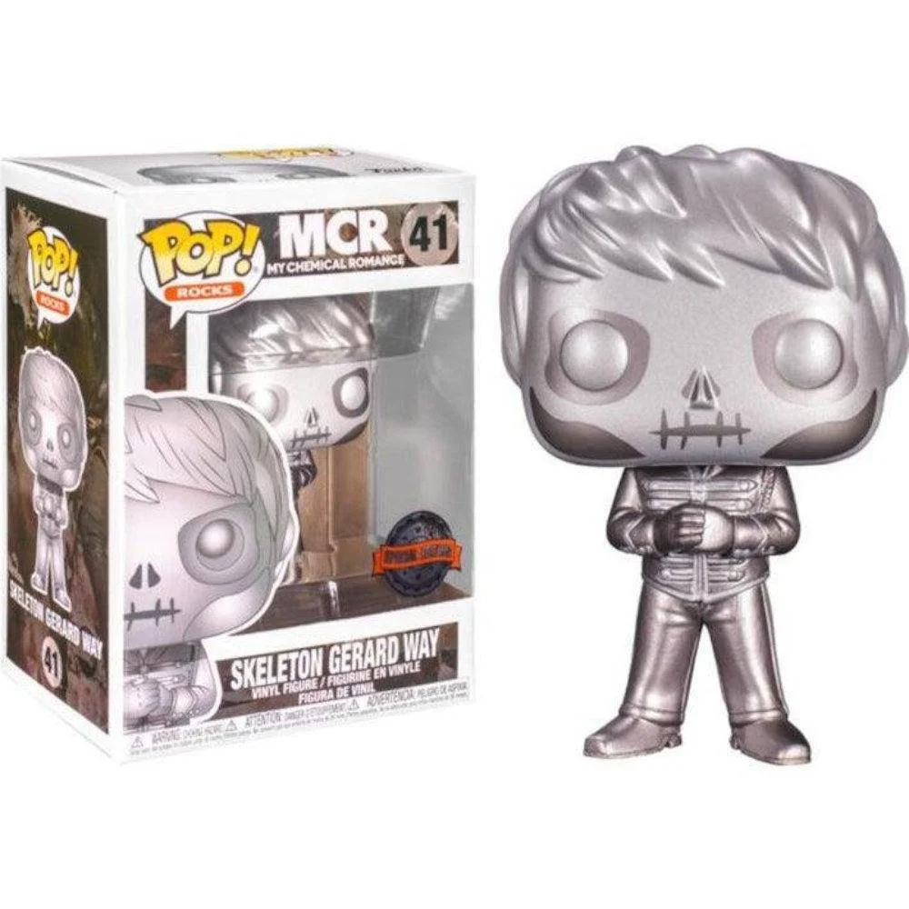 Φωτογραφία προϊόντος: Funko Pop! Rocks: My Chemical Romance - Skeleton Gerard Way 41 Special Edition (Exclusive)Vinyl Figu