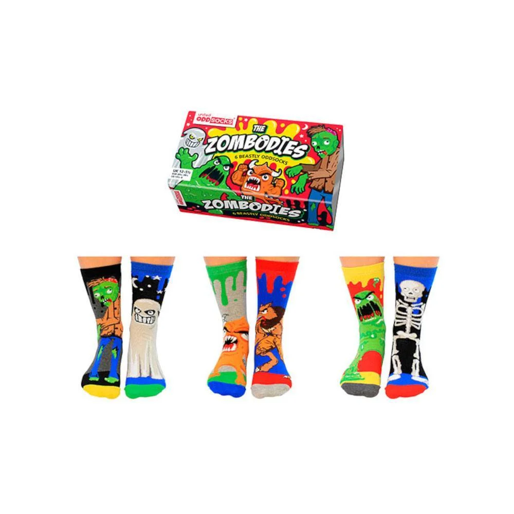 Φωτογραφία προϊόντος: UNITED ODD SOCKS Παιδικές Κάλτσες ΤΗΕ ZOMBODI ν30.5-38.5 (3 ζεύγη)