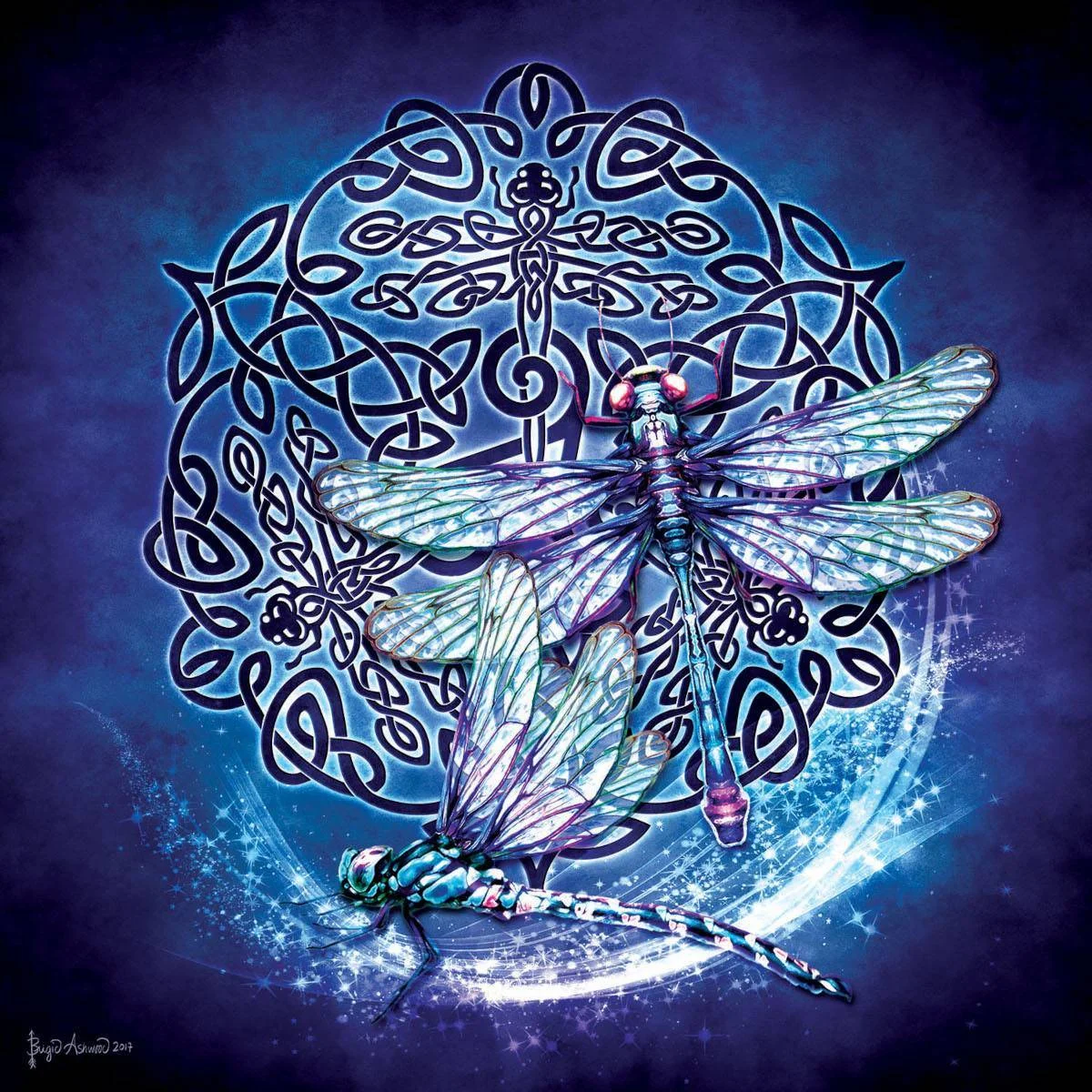 Φωτογραφία προϊόντος: SunsOut 20109 Puzzle Brigid Ashwood Celtic Dragonfly 1000τεμ
