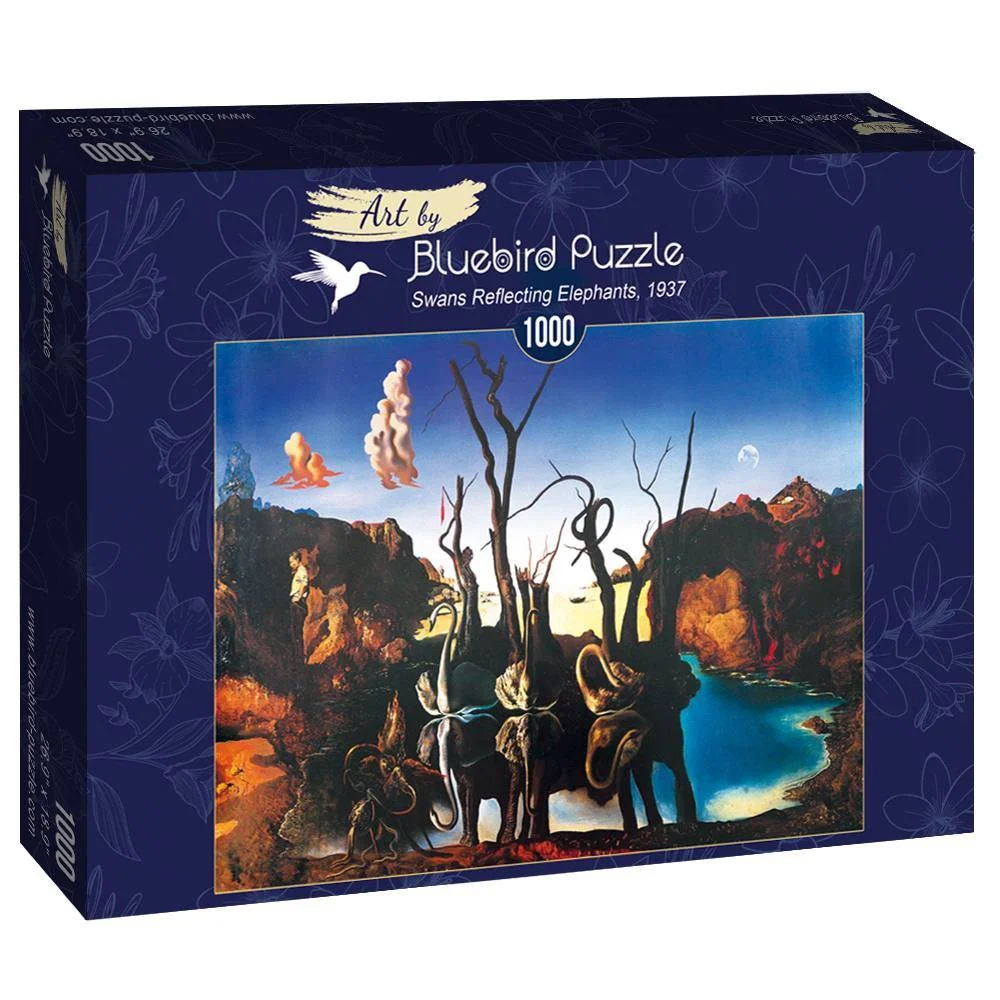 Φωτογραφία προϊόντος: Bluebird 60105 Puzzle Salvador Dali - Swans Reflecting Ele 1000τεμ